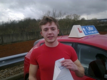 Passed on 15th January 2014 at Colwick Driving Test Centre with the help of his Driving Instructor Mike Kalwa....