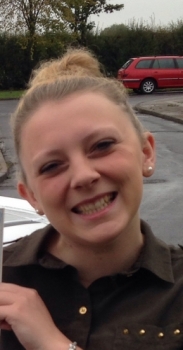 Passed on 14th October 2013 at Colwick Driving Test Centre with the help of her Driving Instructor Martin Powell....