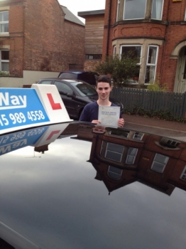 Passed on 22nd January 2014 at Colwick Driving Test Centre with the help of his Driving Instructor Paul Fleming.  ...